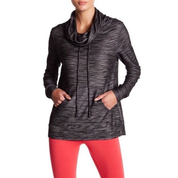 LUCKY BRAND COWEL NECK PULLOVER LONG SLEEVE SWEATSHIRT LARGE POCKET‎ - Picture 1 of 10